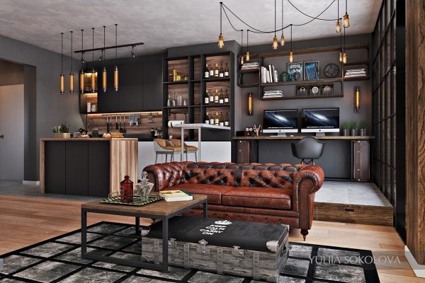 Arredare il salotto modernamente: perché privilegiare l’industrial style?